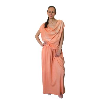 Empire ruha - ejtett elejű maxi ruha