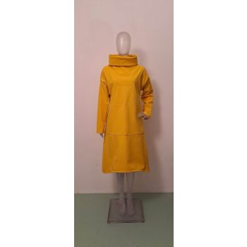 Gonzo Jumper - vízlepergetős pulcsiruha - mangó színű